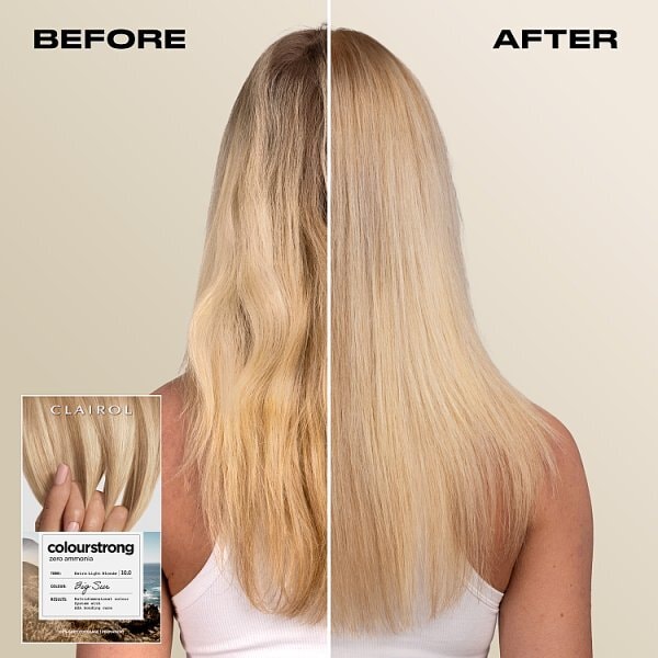 Clairol Colour Strong Zero Ammonia Hair Dye Light Ash Blonde