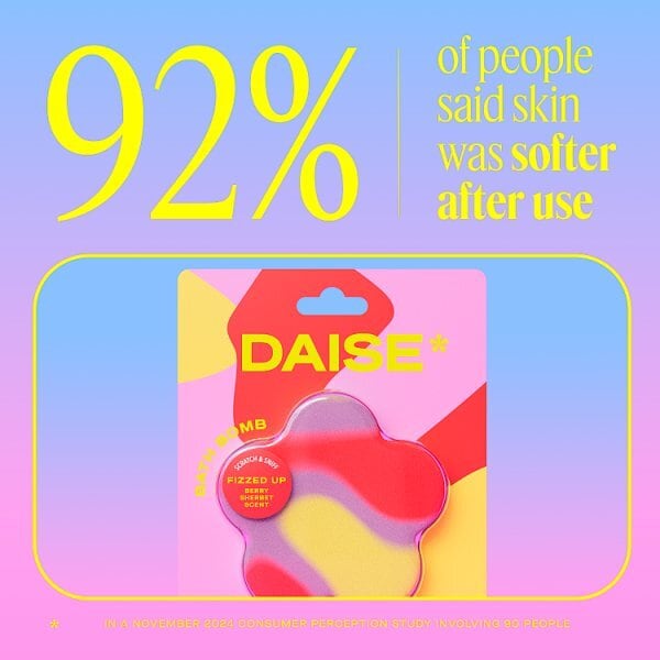 Daise Bath Bomb Fizzed Up 198G