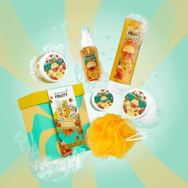 Fruity Caramel Pistachio Bodycare & Fragrance Gift Set