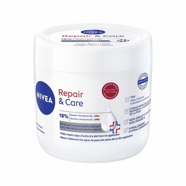 NIVEA Repair & Care Urea Moisturiser Cream 400ml