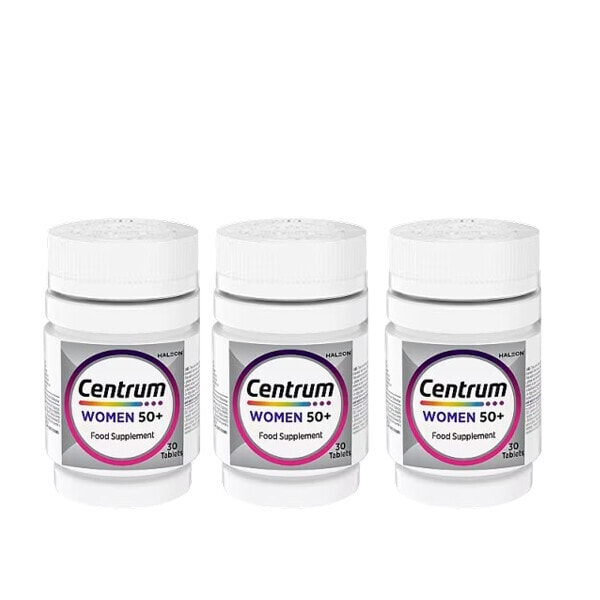 Centrum Women 50+ Multivitamins & Minerals 30 Bundle x3