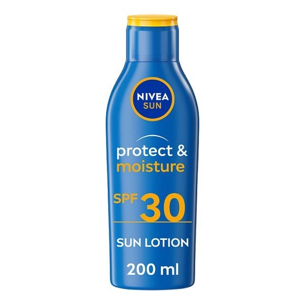 NIVEA SUN Suncream Lotion Protect & Moisture SPF30 200ml