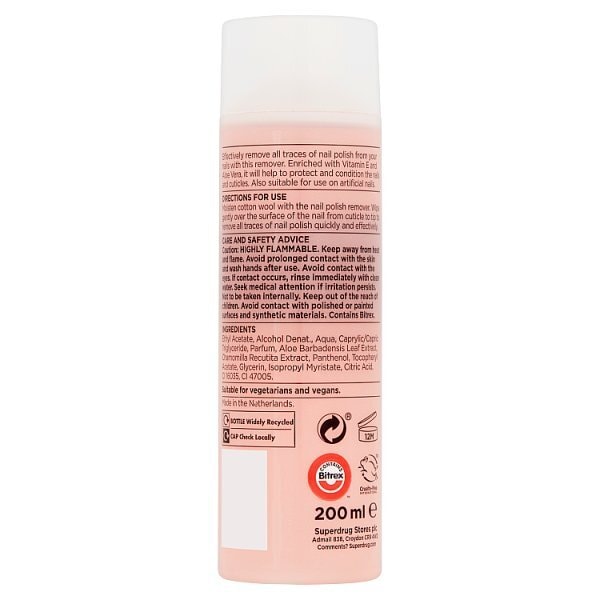 Superdrug Nourishing Nail Polish Remover