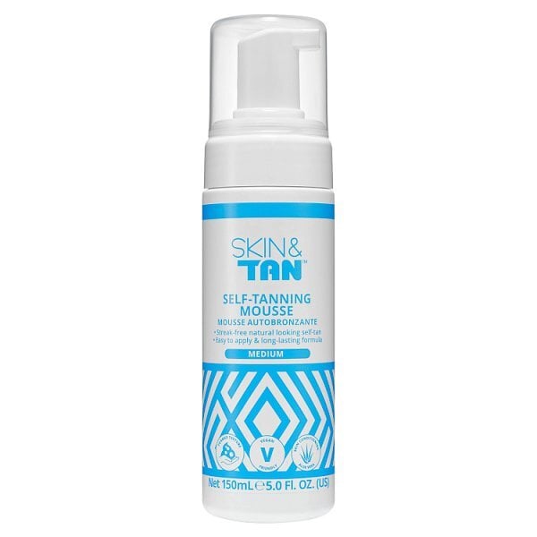 DNR Skin & Tan Self Tan Mousse Medium 150ml