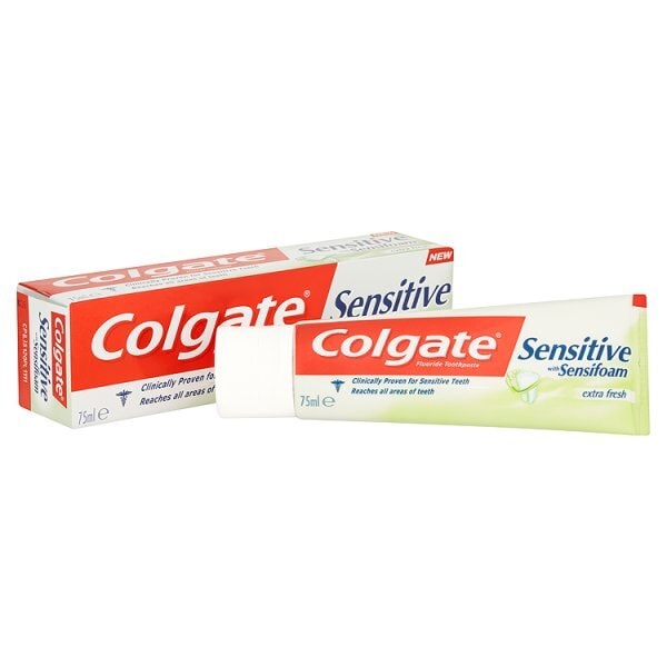 Colgate Sensitive Extra Fresh with Sensifoam Toothpaste 75ml