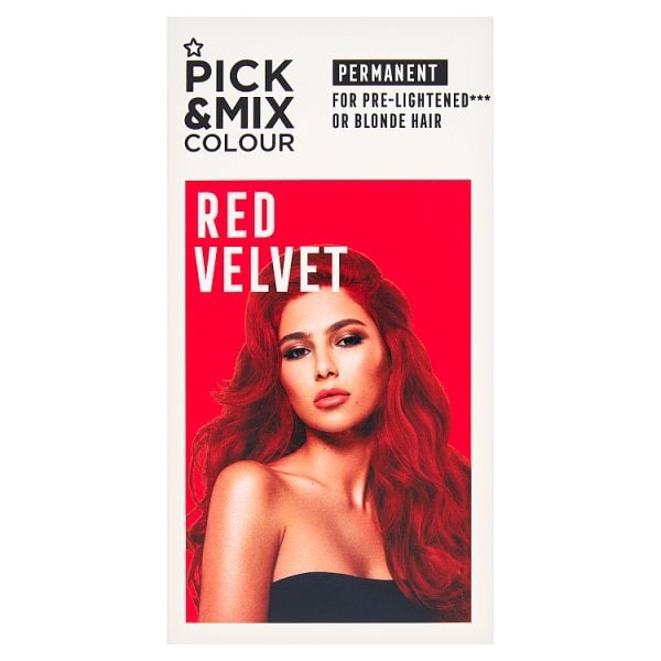 S/D PICK & MIX RED VELV PERMANENT COLOUR