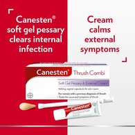 Canesten Thrush Combi Soft Gel Pessary & External Cream 500mg