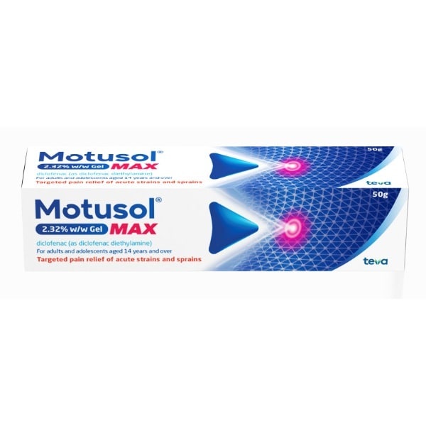 Motusol 2.32% Gel MAX 50g