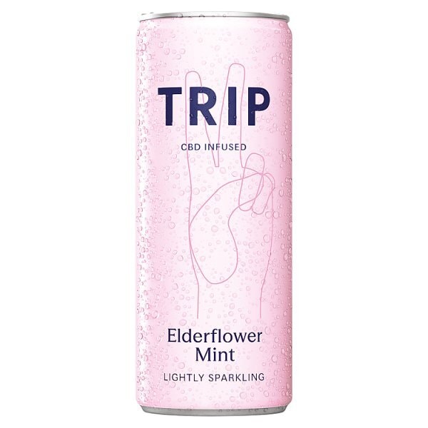 TRIP ELDERFLOWER MINT CBD 250ML