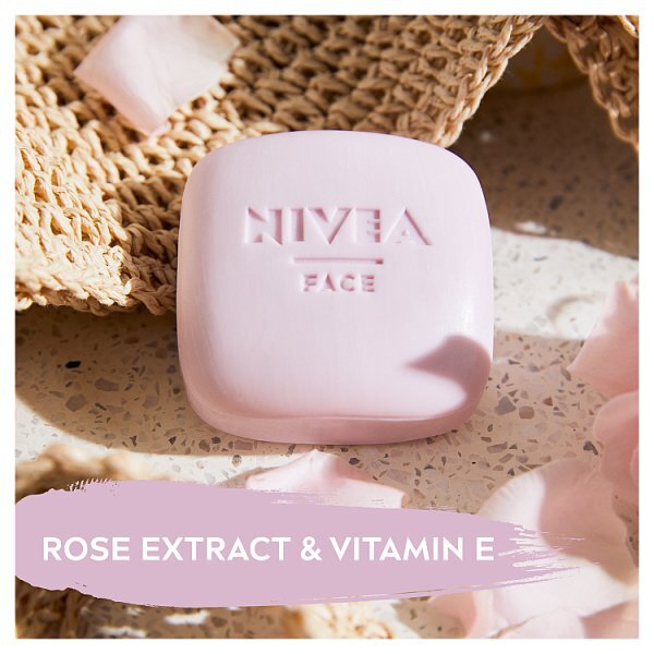 Nivea Magicbar Rose & Vitamin E Face Cleansing Bar 75G