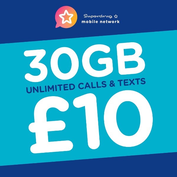 Superdrug Mobile SIM card