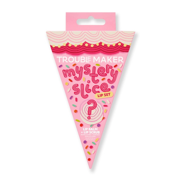 Trouble Maker Mystery Slice Cake Lip Scrub and Peptide Balm