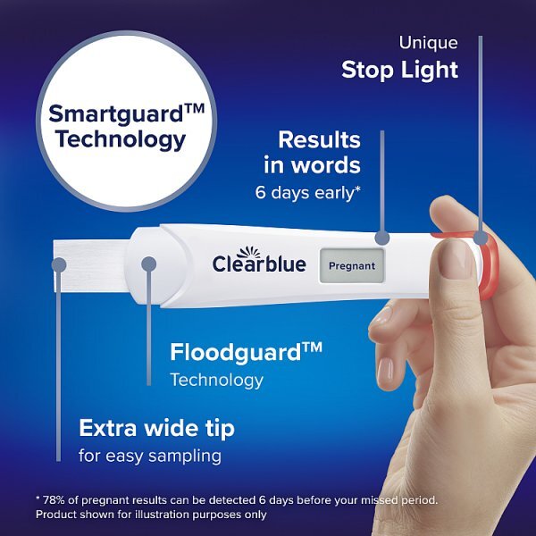 Clearblue Digital Ultra Early Pregnancy Test - 2 Tests