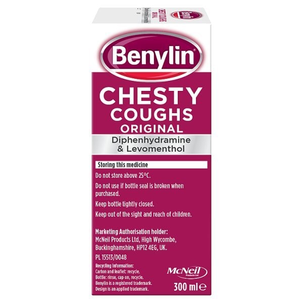 Benylin Chesty Coughs Original Cough Syrup 300ml
