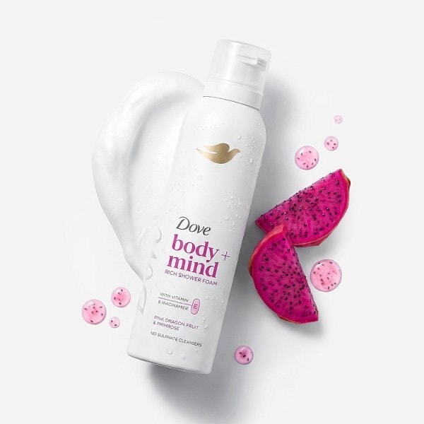 Dove Mousse Dragonfruit & Primrose 200Ml