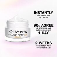 Olay Collagen Peptide 24 MAX Eye Cream, 15ml