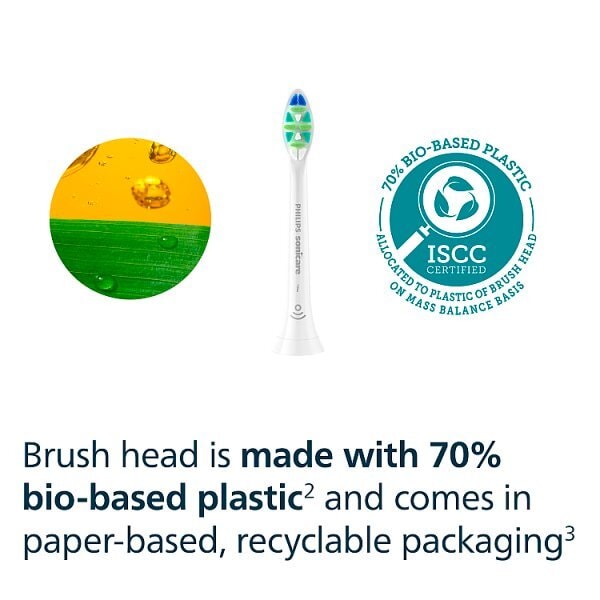 Philips Sonicare Intercare Brush Head, White, 2 Pack