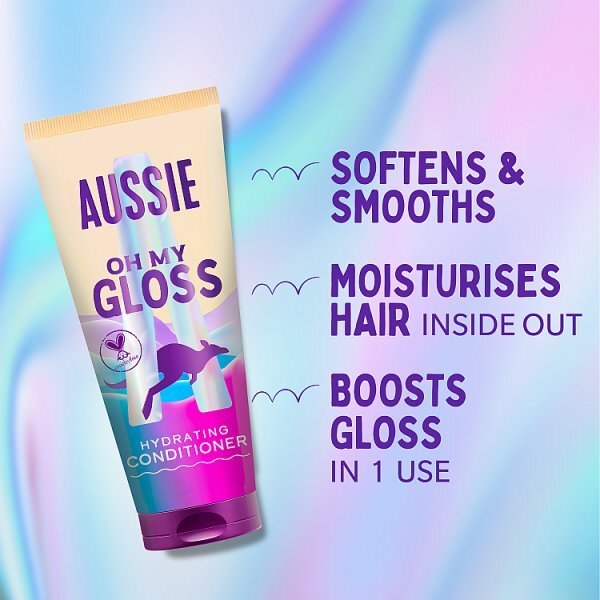 Aussie Oh My Gloss Base Hair Conditioner 200Ml