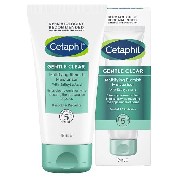 Cetaphil Gentle Clear Mattifying Blemish Moisturiser 89ml
