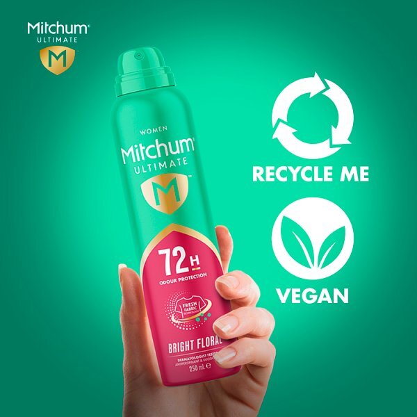 Mitchum Female Ultimate 72H Aerosol Bright Floral 250Ml