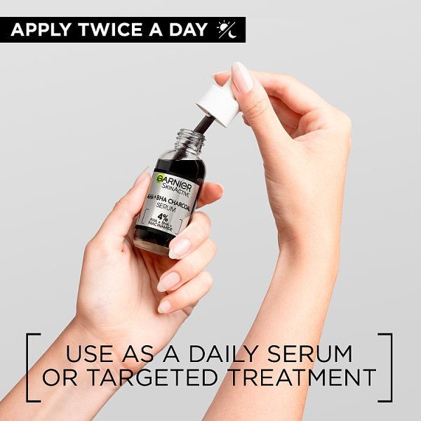 Garnier Skinactive 4% Aha + Bha & Niacinamide Serum, 30Ml