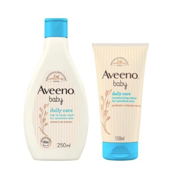 Aveeno Baby Daily Care Bundle 150ml & 250ml