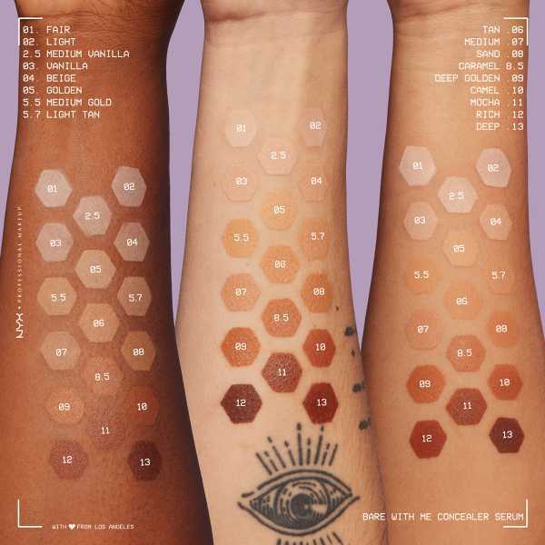 NYX Professional Makeup Bare With Me Concealer Serum Golden