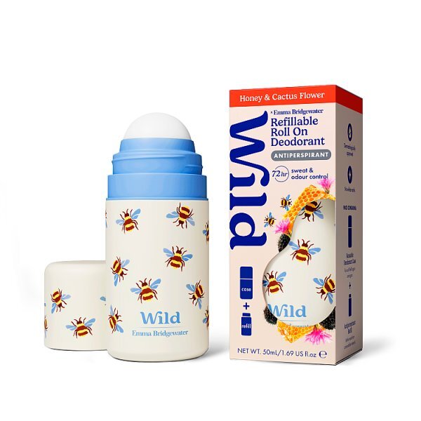 Wild Bee Case Honey & Cactus Roll On Starter Pack 50Ml
