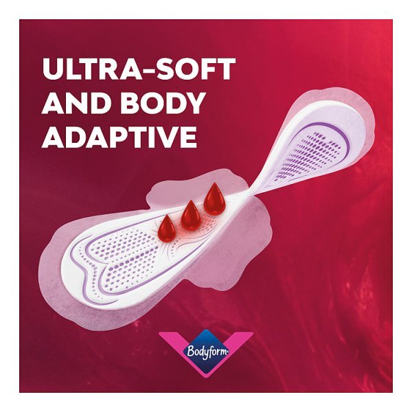 Bodyform Ultimate Long Sanitary Towels Wings 10 Pack