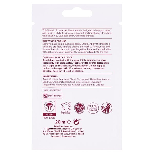 Vitamin E Sleep Mask