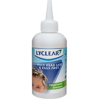 Lyclear Shampoo Head Lice Treatment and Comb 200ml