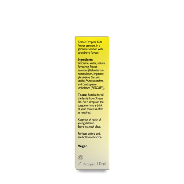 Rescue Remedy Kids Starwberry Dropper 10Ml