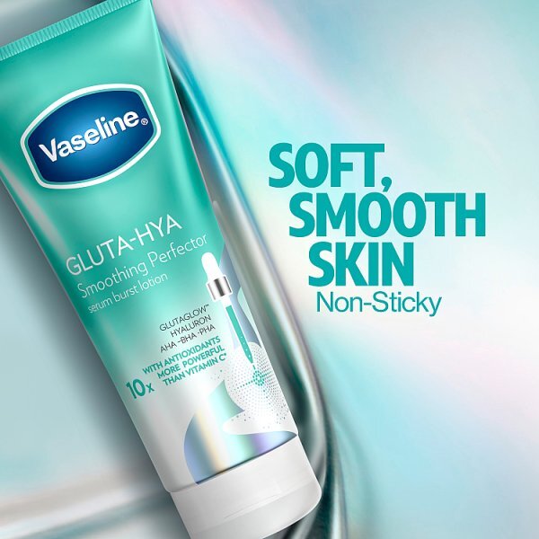 Vaseline Gluta-Hya Smoothing Perfector Serum Burst Lotion 200ml