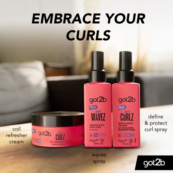 Got2b Gotcurlz Define & Protect Curl Spray 150Ml