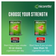 Nicorette Invisi 25 Mg Step 1- 14 Nicotine Patches