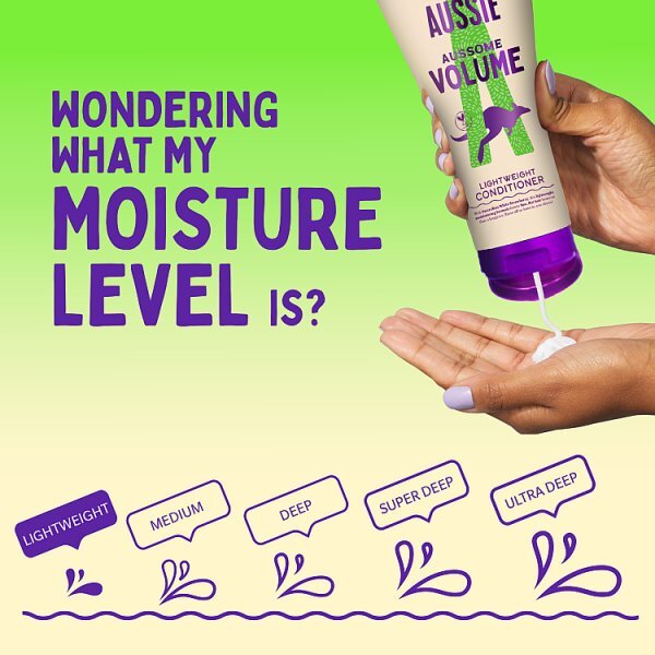 Aussie Aussome Volume Hair Conditioner, 200ml