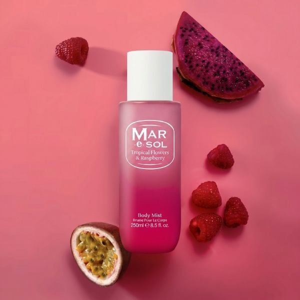 Mar E Sol Tropical Flowers & Raspberry Body Mist 250Ml