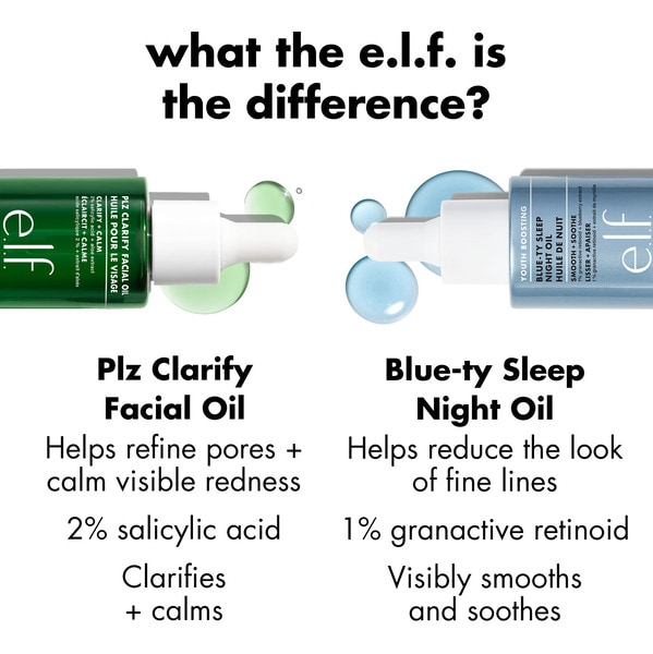 E.L.F. Skin Plz Clarify Facial Oil 30Ml