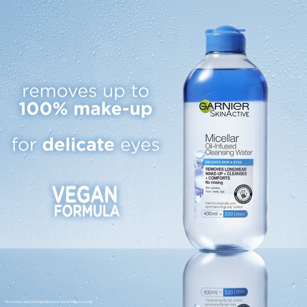 Garnier Micellar Water Delicate Skin and Eyes 400ml