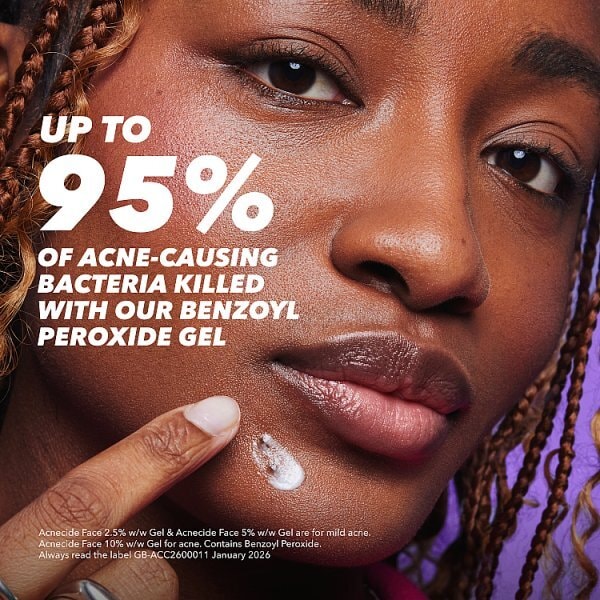 Acnecide Face Gel Spot Treatment Benzoyl Peroxide 15g