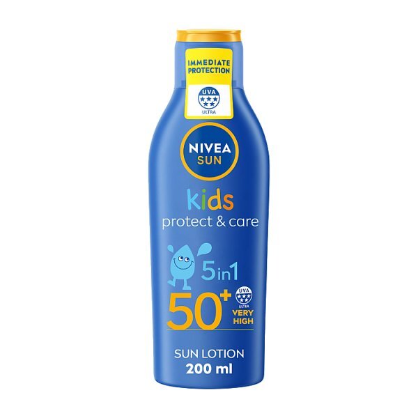 NIVEA SUN Kids Suncream Lotion SPF50+ Protect&Moisture 200ml