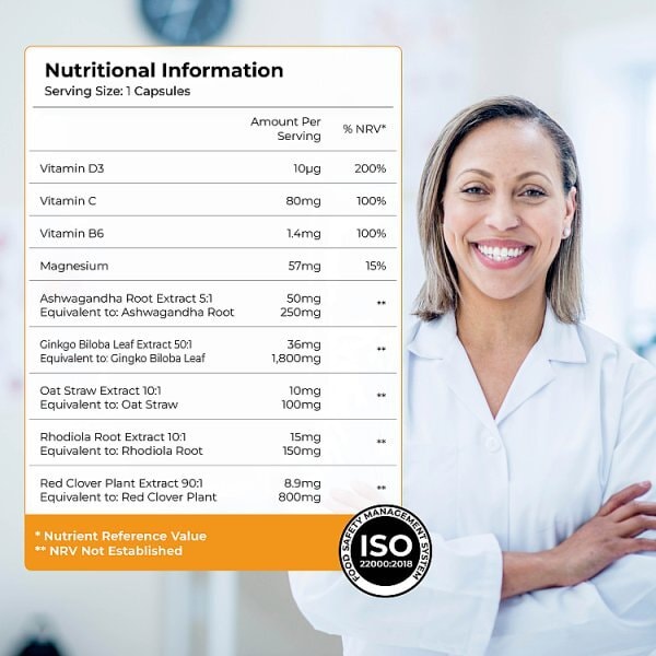 Health & Her Perimenopause Mind+ Multi Nutrient Supplement