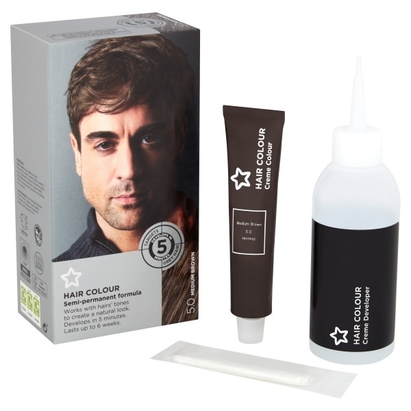 Superdrug Colour For Men Medium Brown 5.0