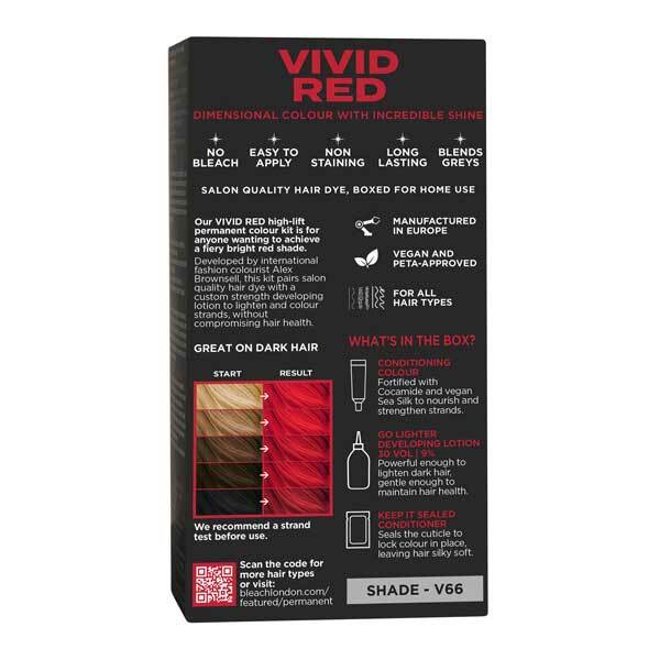 Bleach London Vivid Red Permanent Kit