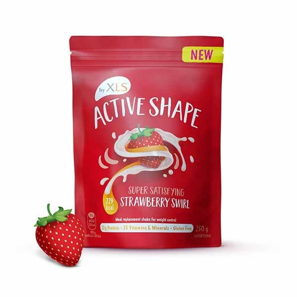 XLS Active Shake Strawberry Swirl 250g
