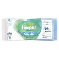 Pampers Harmonie Aqua Baby Wipes Plastic Free 48pack