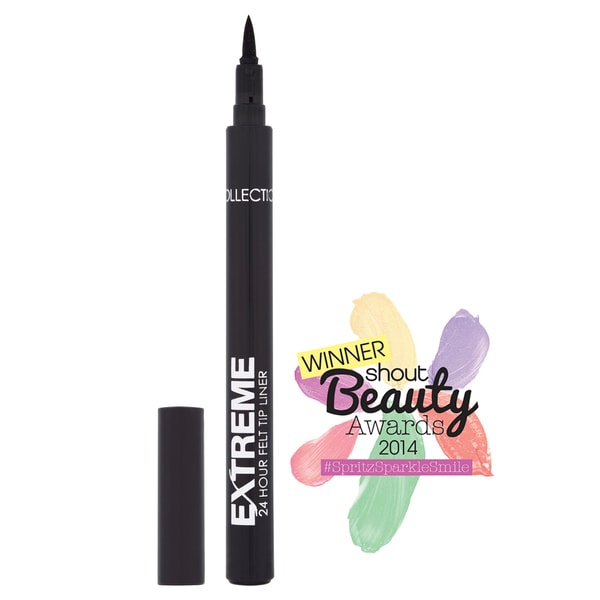 Collection Extreme 24Hr Felt Tip Eye Liner 7.8g Black 1