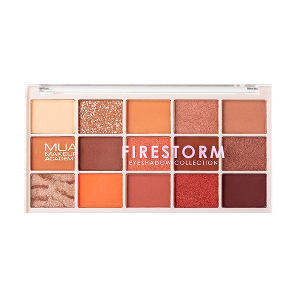 MUA Firestorm 15 Shade Eyeshadow Palette