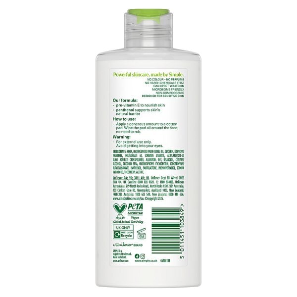 Simple Kind to Skin Purifying Cleansing Lotion 200ml