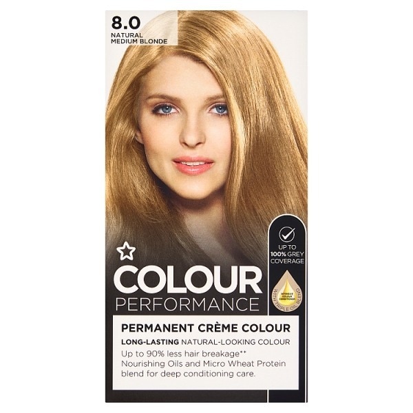 Superdrug Performance 8.0 Natural Medium Blonde